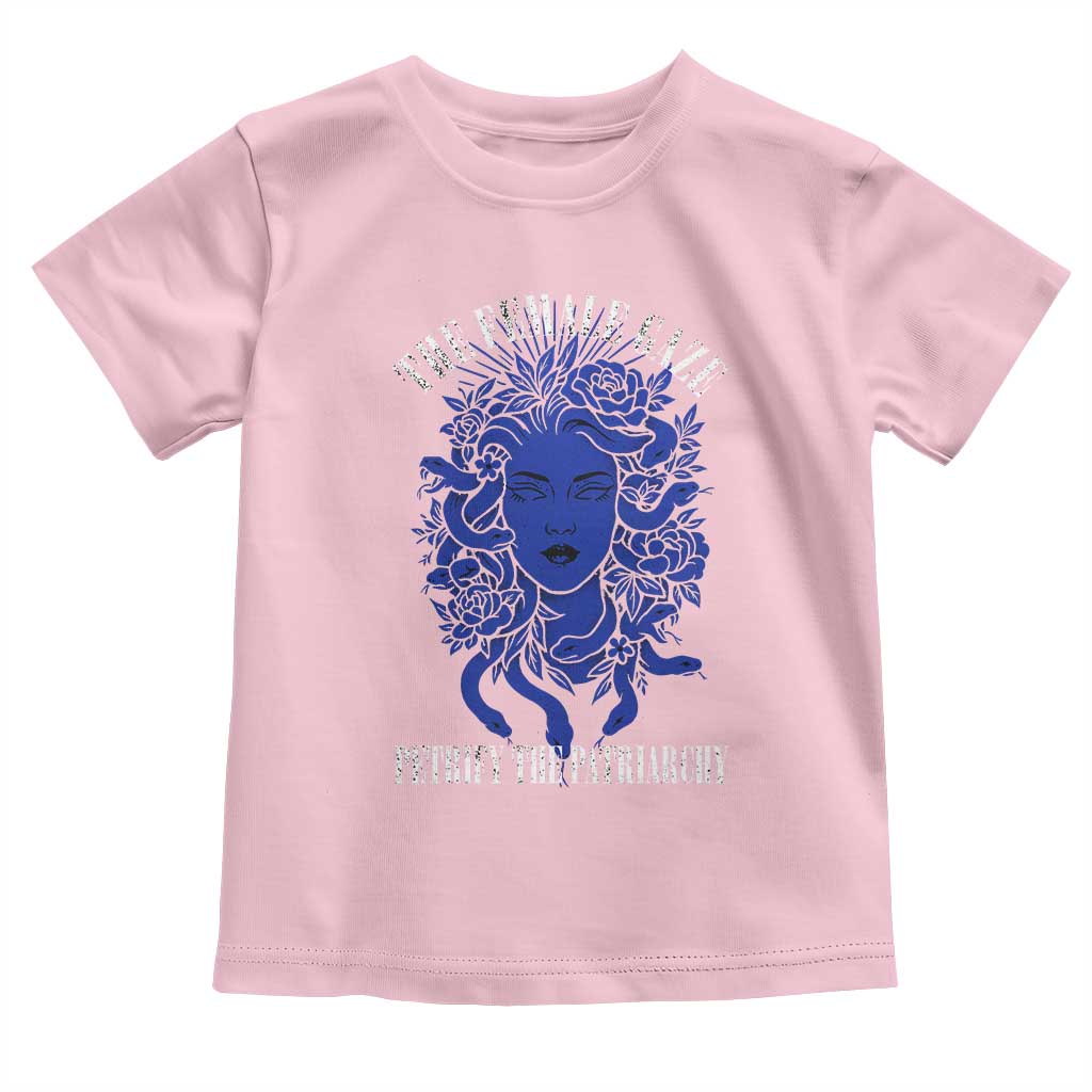 Medusa Feminist Toddler T Shirt Womens Rights Mythical Empowerment Graphic - Wonder Print Shop