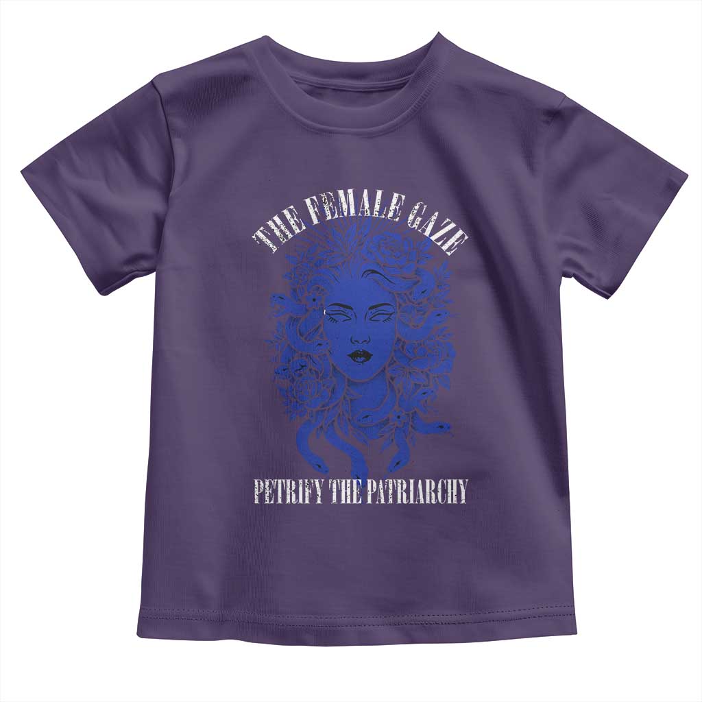 Medusa Feminist Toddler T Shirt Womens Rights Mythical Empowerment Graphic - Wonder Print Shop