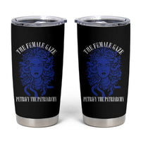 Medusa Feminist Tumbler Cup Womens Rights Mythical Empowerment Graphic - Wonder Print Shop