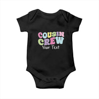 Personalized Matching Cousin Crew Baby Onesie Custom Name Retro Family Reunion Cousins Vacation - Wonder Print Shop