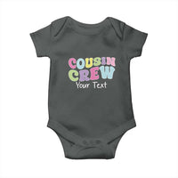Personalized Matching Cousin Crew Baby Onesie Custom Name Retro Family Reunion Cousins Vacation - Wonder Print Shop