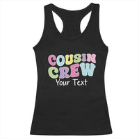 Personalized Matching Cousin Crew Racerback Tank Top Custom Name Retro Family Reunion Cousins Vacation - Wonder Print Shop