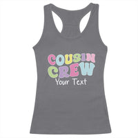 Personalized Matching Cousin Crew Racerback Tank Top Custom Name Retro Family Reunion Cousins Vacation - Wonder Print Shop