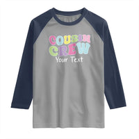 Personalized Matching Cousin Crew Raglan Shirt Custom Name Retro Family Reunion Cousins Vacation - Wonder Print Shop