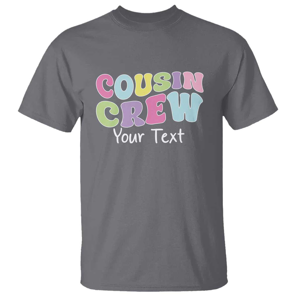 Personalized Matching Cousin Crew T Shirt Custom Name Retro Family Reunion Cousins Vacation - Wonder Print Shop