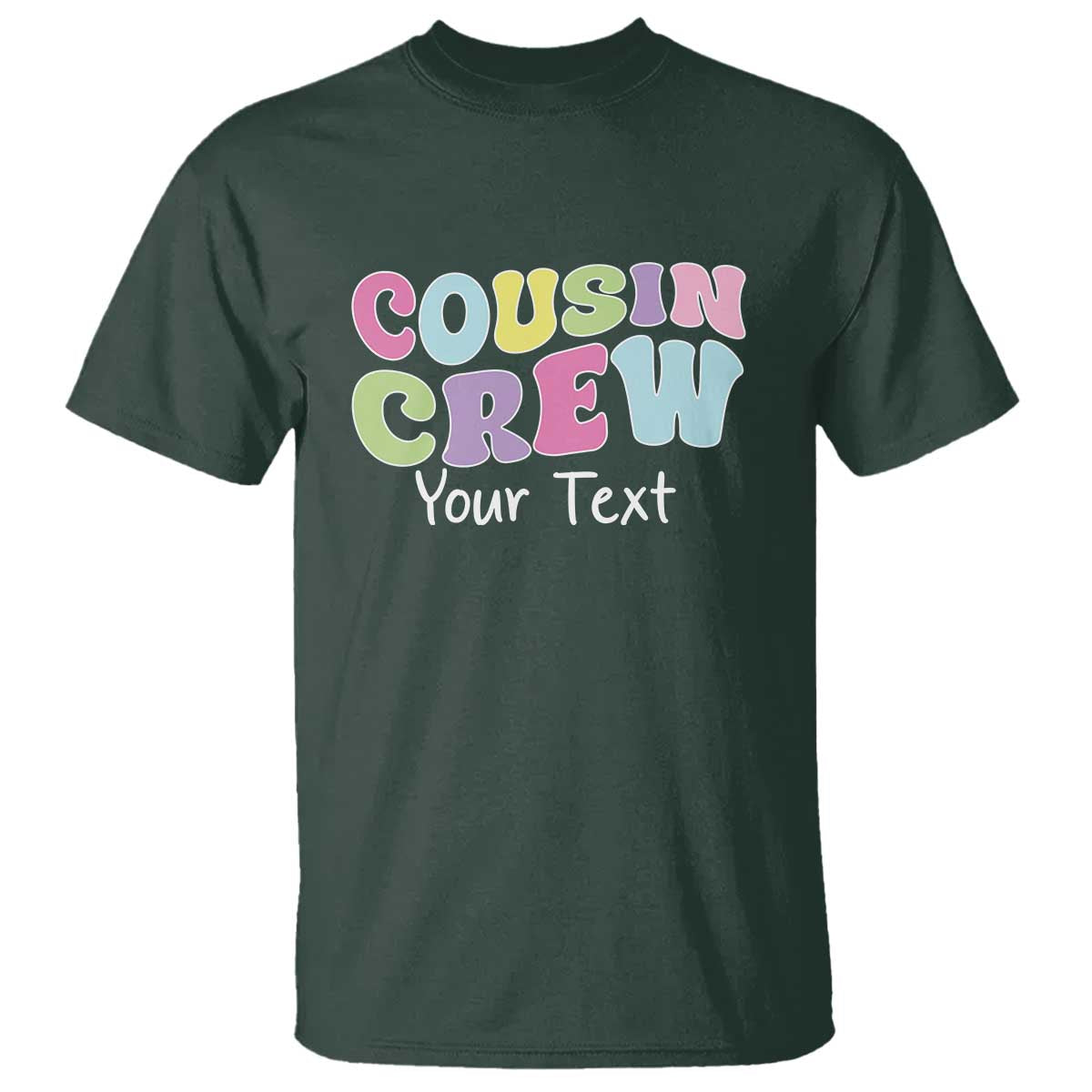 Personalized Matching Cousin Crew T Shirt Custom Name Retro Family Reunion Cousins Vacation - Wonder Print Shop