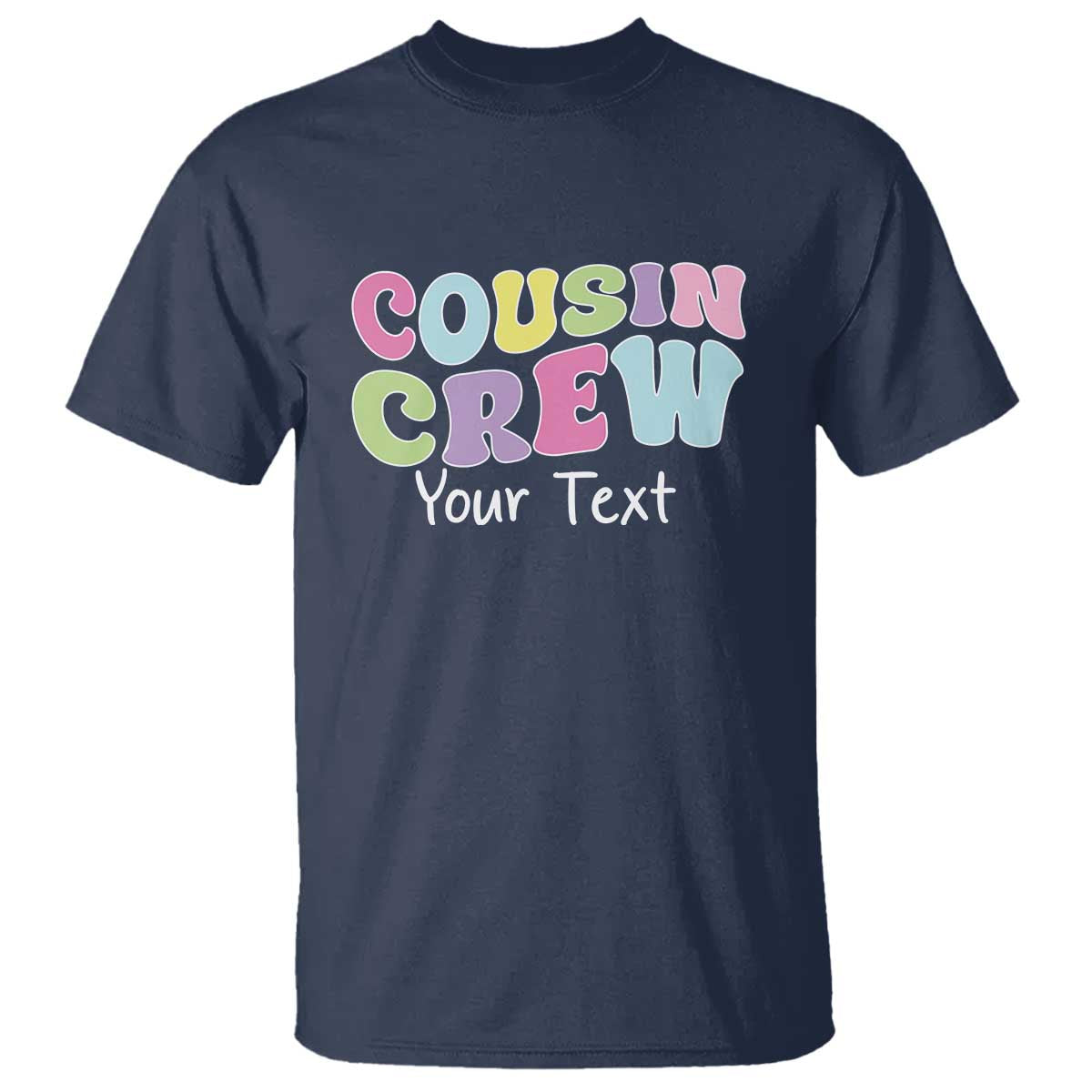 Personalized Matching Cousin Crew T Shirt Custom Name Retro Family Reunion Cousins Vacation - Wonder Print Shop