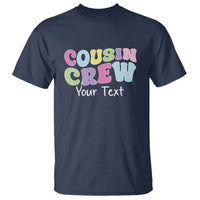 Personalized Matching Cousin Crew T Shirt Custom Name Retro Family Reunion Cousins Vacation - Wonder Print Shop