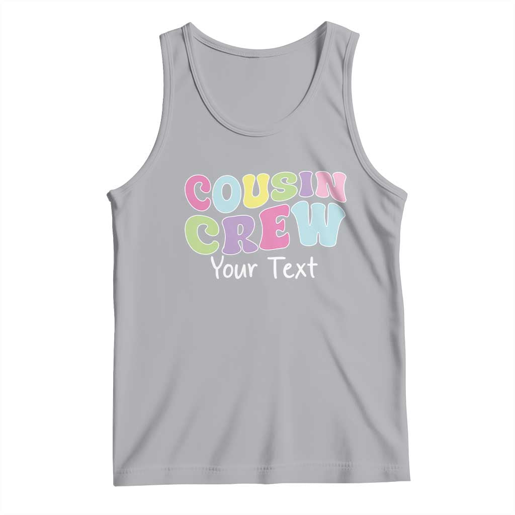 Personalized Matching Cousin Crew Tank Top Custom Name Retro Family Reunion Cousins Vacation - Wonder Print Shop