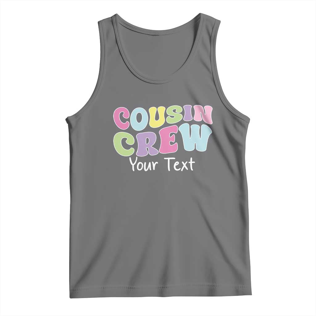 Personalized Matching Cousin Crew Tank Top Custom Name Retro Family Reunion Cousins Vacation - Wonder Print Shop