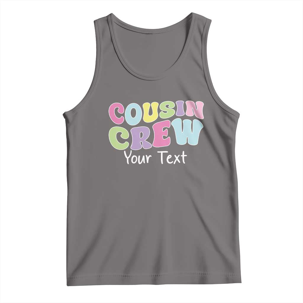 Personalized Matching Cousin Crew Tank Top Custom Name Retro Family Reunion Cousins Vacation - Wonder Print Shop