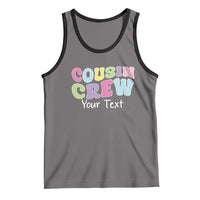 Personalized Matching Cousin Crew Tank Top Custom Name Retro Family Reunion Cousins Vacation - Wonder Print Shop