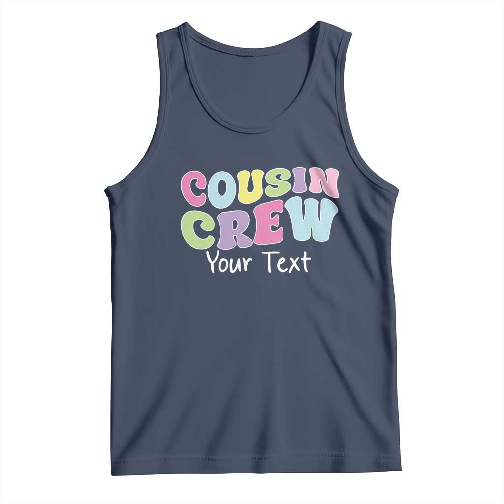 Personalized Matching Cousin Crew Tank Top Custom Name Retro Family Reunion Cousins Vacation - Wonder Print Shop