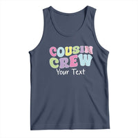 Personalized Matching Cousin Crew Tank Top Custom Name Retro Family Reunion Cousins Vacation - Wonder Print Shop