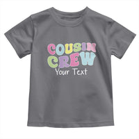 Personalized Matching Cousin Crew Toddler T Shirt Custom Name Retro Family Reunion Cousins Vacation - Wonder Print Shop
