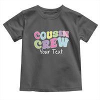 Personalized Matching Cousin Crew Toddler T Shirt Custom Name Retro Family Reunion Cousins Vacation - Wonder Print Shop