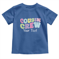 Personalized Matching Cousin Crew Toddler T Shirt Custom Name Retro Family Reunion Cousins Vacation - Wonder Print Shop