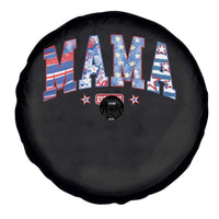 American Mama Est 2025 Spare Tire Cover 4th of July Pregnancy Reveal - Wonder Print Shop