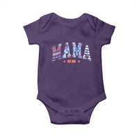 American Mama Est 2025 Baby Onesie 4th of July Pregnancy Reveal - Wonder Print Shop