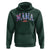 American Mama Est 2025 Hoodie 4th of July Pregnancy Reveal - Wonder Print Shop