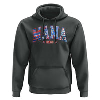 American Mama Est 2025 Hoodie 4th of July Pregnancy Reveal - Wonder Print Shop
