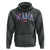American Mama Est 2025 Hoodie 4th of July Pregnancy Reveal - Wonder Print Shop