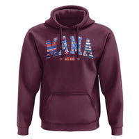 American Mama Est 2025 Hoodie 4th of July Pregnancy Reveal - Wonder Print Shop