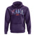 American Mama Est 2025 Hoodie 4th of July Pregnancy Reveal - Wonder Print Shop
