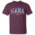 American Mama Est 2025 T Shirt 4th of July Pregnancy Reveal - Wonder Print Shop