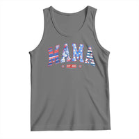 American Mama Est 2025 Tank Top 4th of July Pregnancy Reveal - Wonder Print Shop