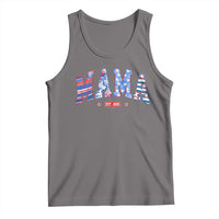 American Mama Est 2025 Tank Top 4th of July Pregnancy Reveal - Wonder Print Shop