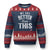 We Are Better Than This Ugly Christmas Sweater Funny Subtle Resist - Wonder Print Shop