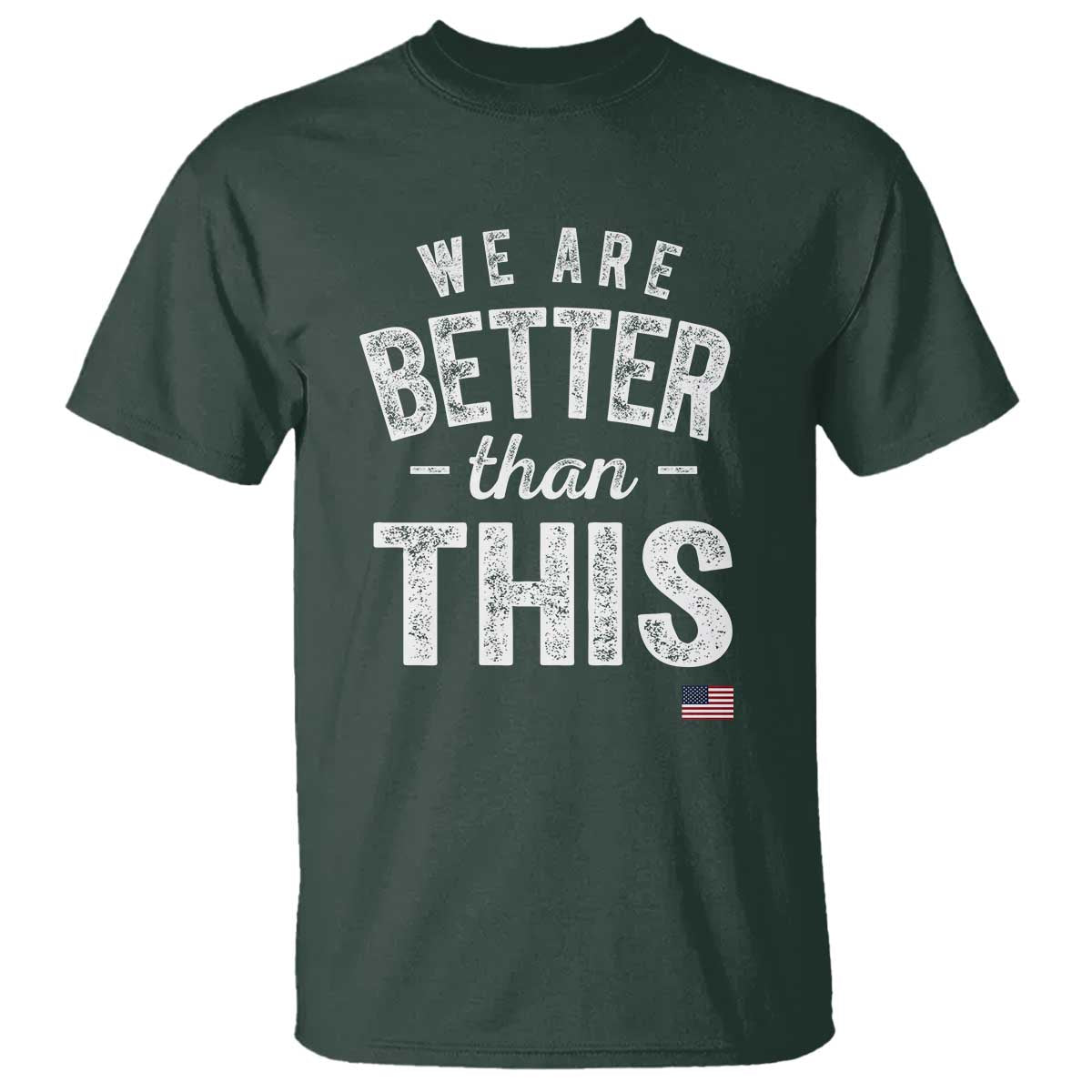 We Are Better Than This T Shirt Funny Subtle Resist - Wonder Print Shop