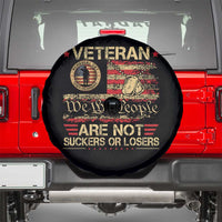 Veterans Are Not Suckers Or Losers Spare Tire Cover Vintage Old 1776 Vintage Flag We The People Veteran Patriotic