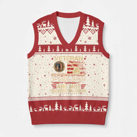 Veterans Are Not Suckers Or Losers V-Neck Knit Sweater Vest Vintage Old 1776 Vintage Flag We The People Veteran Patriotic