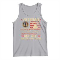 Veterans Are Not Suckers Or Losers Tank Top Vintage Old 1776 Vintage Flag We The People Veteran Patriotic