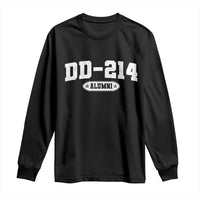DD-214 Alumni Long Sleeve Shirt US Army Pride Military Veteran Retired - Wonder Print Shop