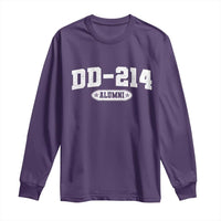 DD-214 Alumni Long Sleeve Shirt US Army Pride Military Veteran Retired - Wonder Print Shop