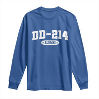 DD-214 Alumni Long Sleeve Shirt US Army Pride Military Veteran Retired - Wonder Print Shop