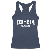 DD-214 Alumni Racerback Tank Top US Army Pride Military Veteran Retired - Wonder Print Shop