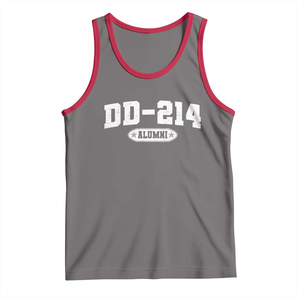 DD-214 Alumni Tank Top US Army Pride Military Veteran Retired - Wonder Print Shop
