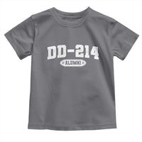 DD-214 Alumni Toddler T Shirt US Army Pride Military Veteran Retired - Wonder Print Shop