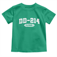 DD-214 Alumni Toddler T Shirt US Army Pride Military Veteran Retired - Wonder Print Shop