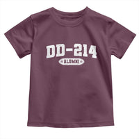 DD-214 Alumni Toddler T Shirt US Army Pride Military Veteran Retired - Wonder Print Shop