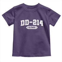 DD-214 Alumni Toddler T Shirt US Army Pride Military Veteran Retired - Wonder Print Shop