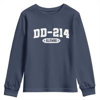 DD-214 Alumni Youth Sweatshirt US Army Pride Military Veteran Retired - Wonder Print Shop