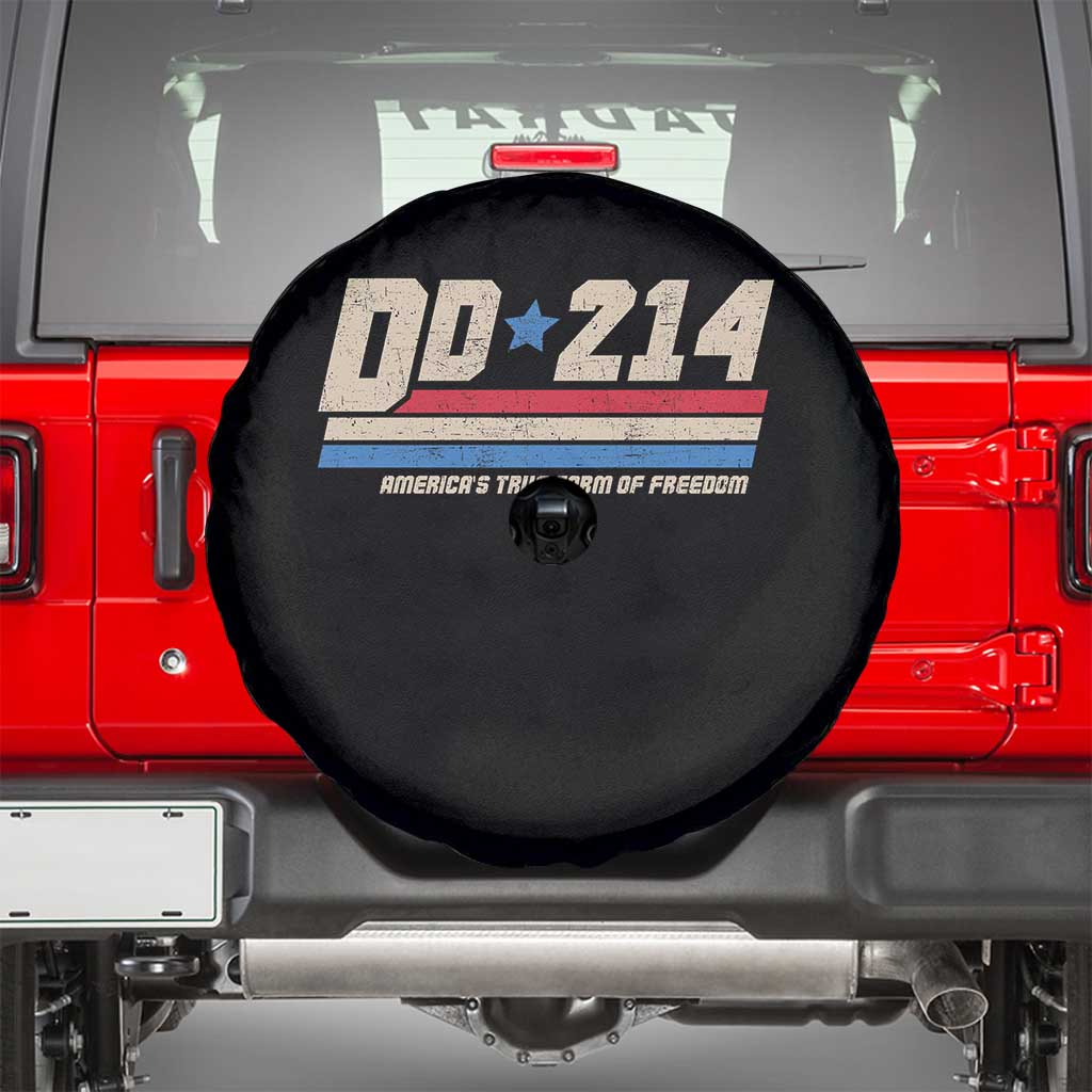 DD-214 Spare Tire Cover Armed Forces Military Alumni Vintage Veteran - Wonder Print Shop