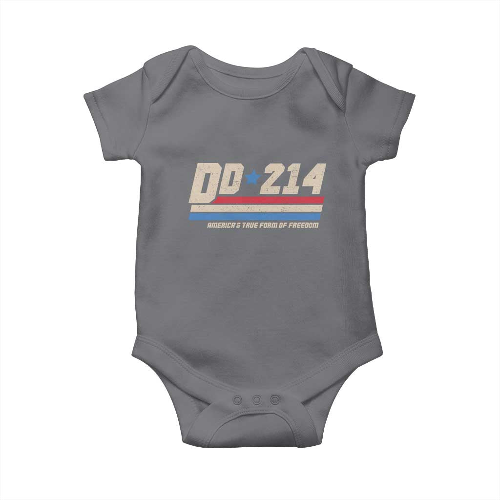 DD-214 Baby Onesie Armed Forces Military Alumni Vintage Veteran - Wonder Print Shop
