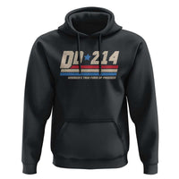 DD-214 Hoodie Armed Forces Military Alumni Vintage Veteran - Wonder Print Shop