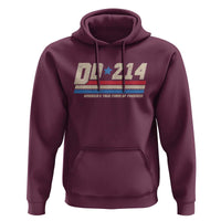 DD-214 Hoodie Armed Forces Military Alumni Vintage Veteran - Wonder Print Shop